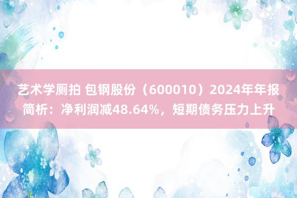 艺术学厕拍 包钢股份（600010）2024年年报简析：净利润减48.64%，短期债务压力上升